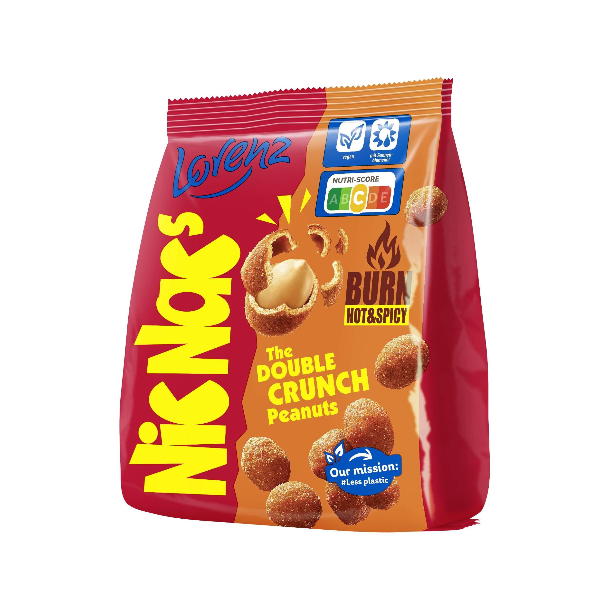 Lorenz Snack World NicNac's Burn, opakowanie 14 sztuk (14 x 110 g)
