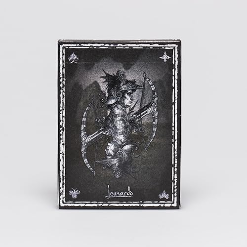 Miniatura 9 de Art Playing Cards Leonardo | Edición Plata