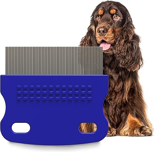 petpost Quitamanchas Tear peine para perrosExtra Fine diente Rake suavemente y efectiva Deshace de corteza mucosidad y Gunk alrededor de su Shih