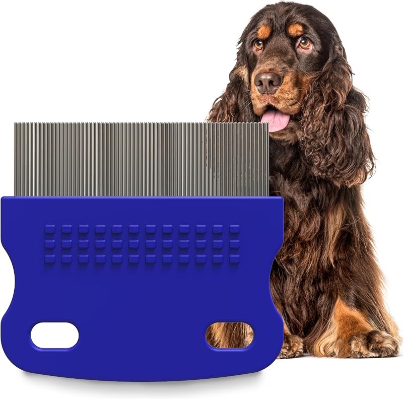 Pente Extra Fino de Aço Inoxidável para Limpeza dos Olhos de Cães Petpost PP-6032