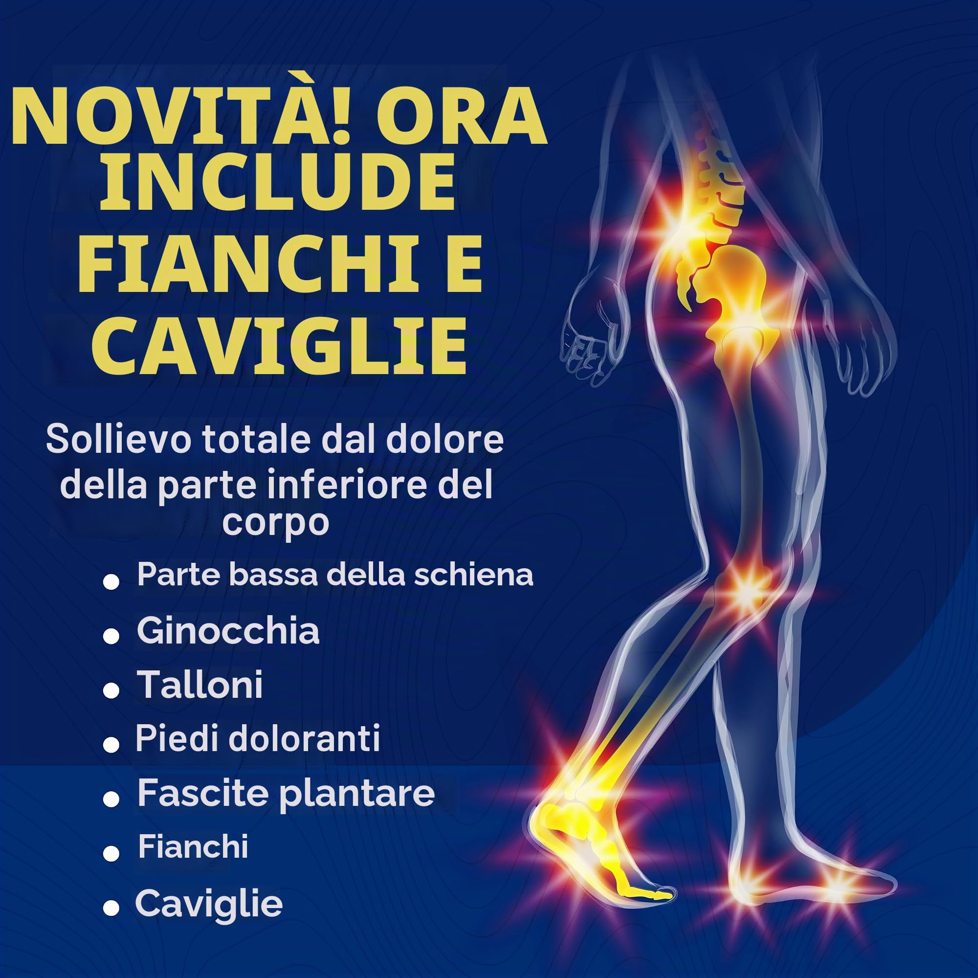 Dr. Scholl - Solette Custom Fit, lunghezza 3/4, sollievo dal dolore 5 in 1 per piedi, parte bassa della schiena, ginocchia e fascite plantare, supporto per arco plantare, unisex