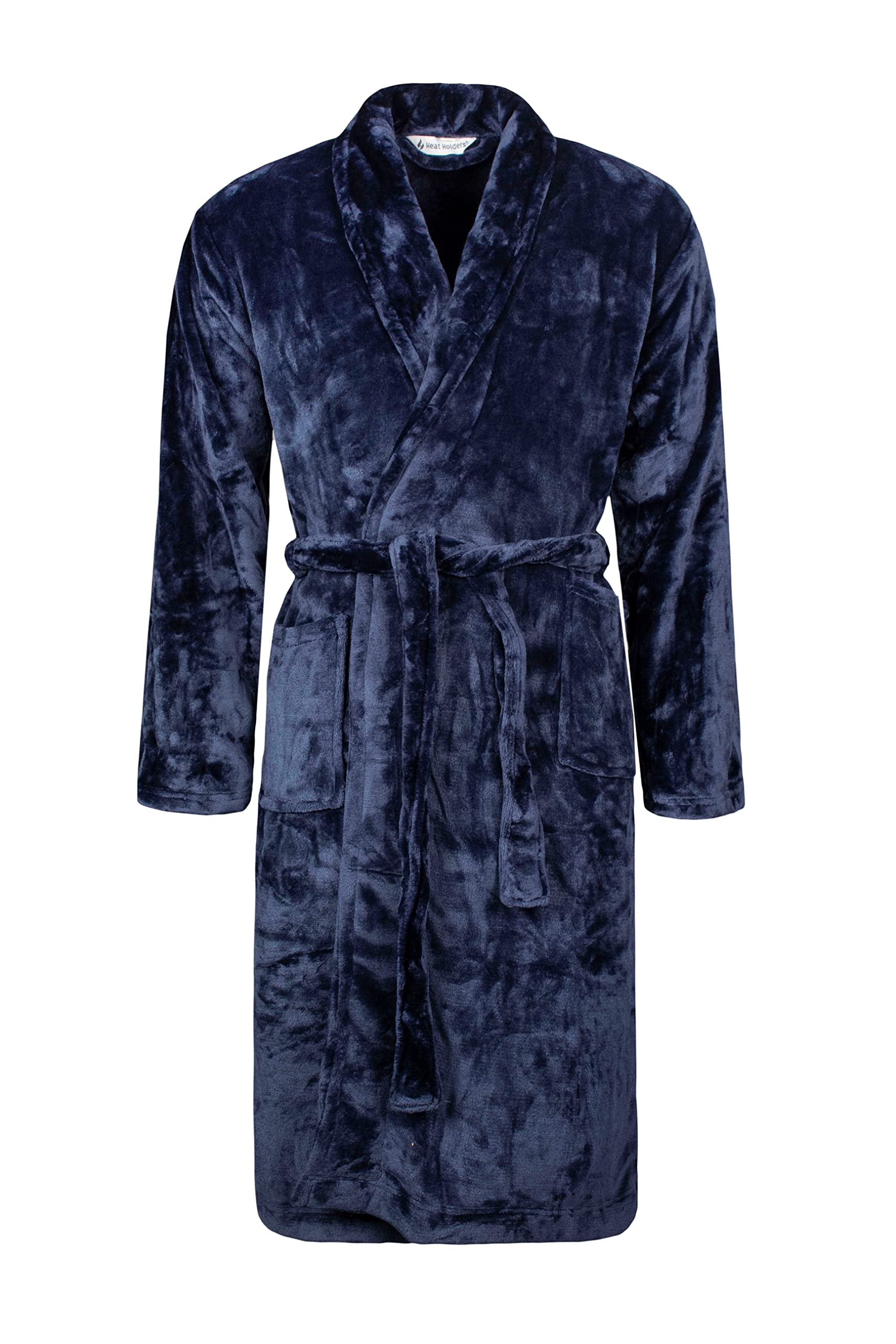 Heat Holders Men's Navy Sockshop Fleece Dressing Gown Pack Of 1 S