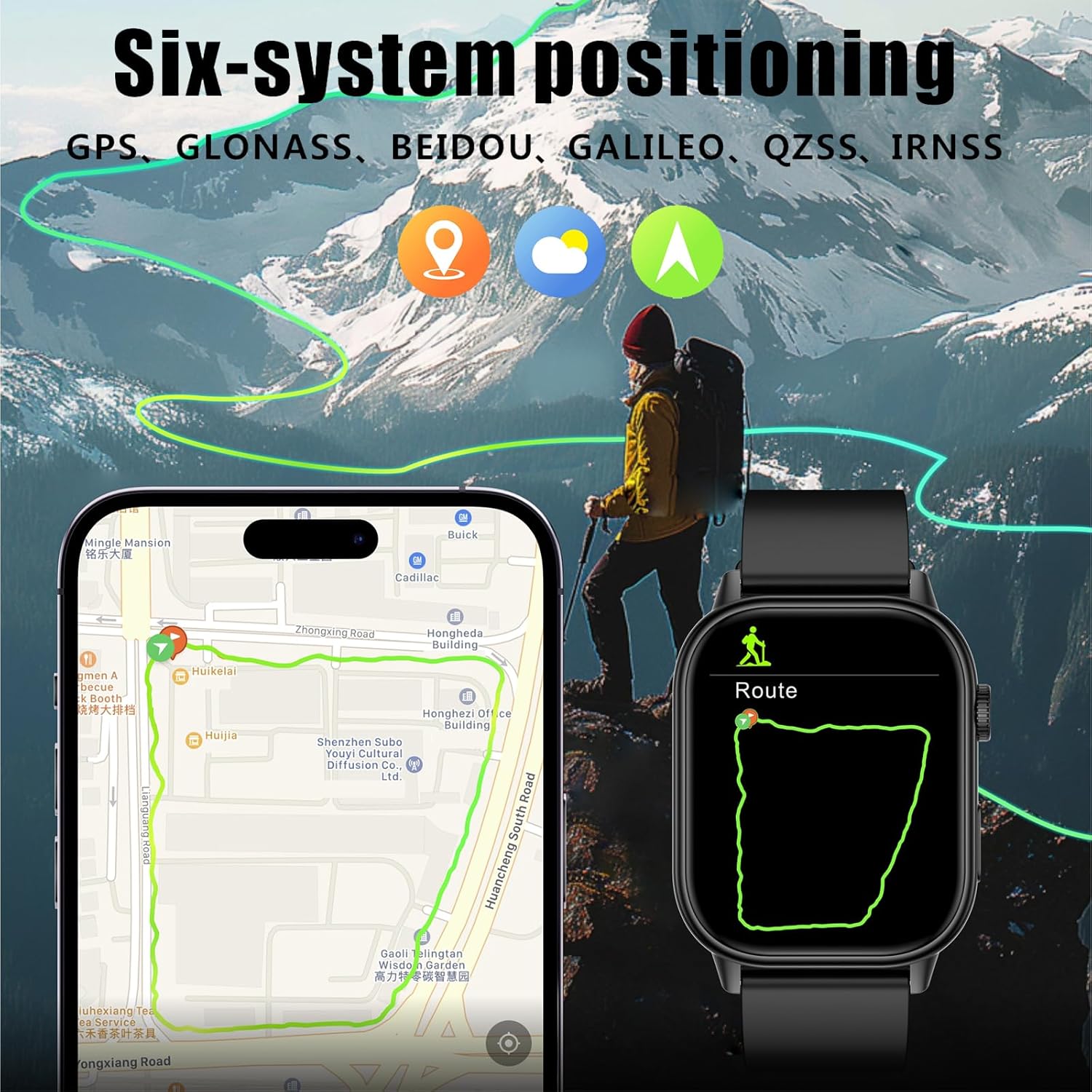 Yihou Smart Watches for Women with Heart Rate Monitor Pedometer Sleep Monitor Bluetooth Call 150+ Sport Modes Fitness Tracker Fitness Watch for Android iOS