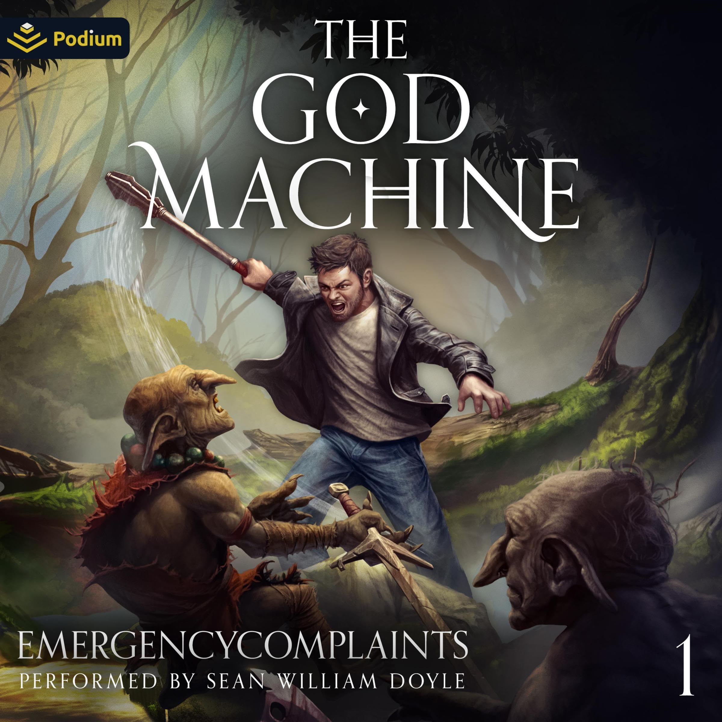 Cover art for The God Machine: An Isekai LitRPG