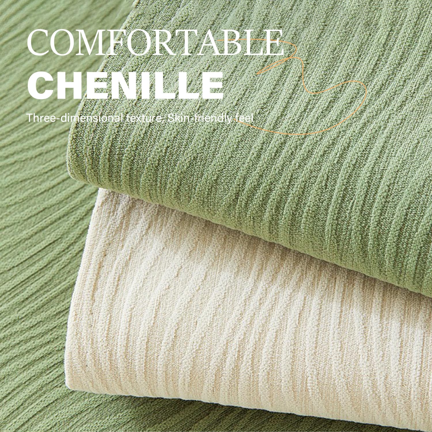 IceSummer - Fodera traspirante e antiscivolo, adatta per divani a 14 posti, include 3 cuscini grigi da 110 x 180 cm, perfetto per un rinnovamento della casa fresca.