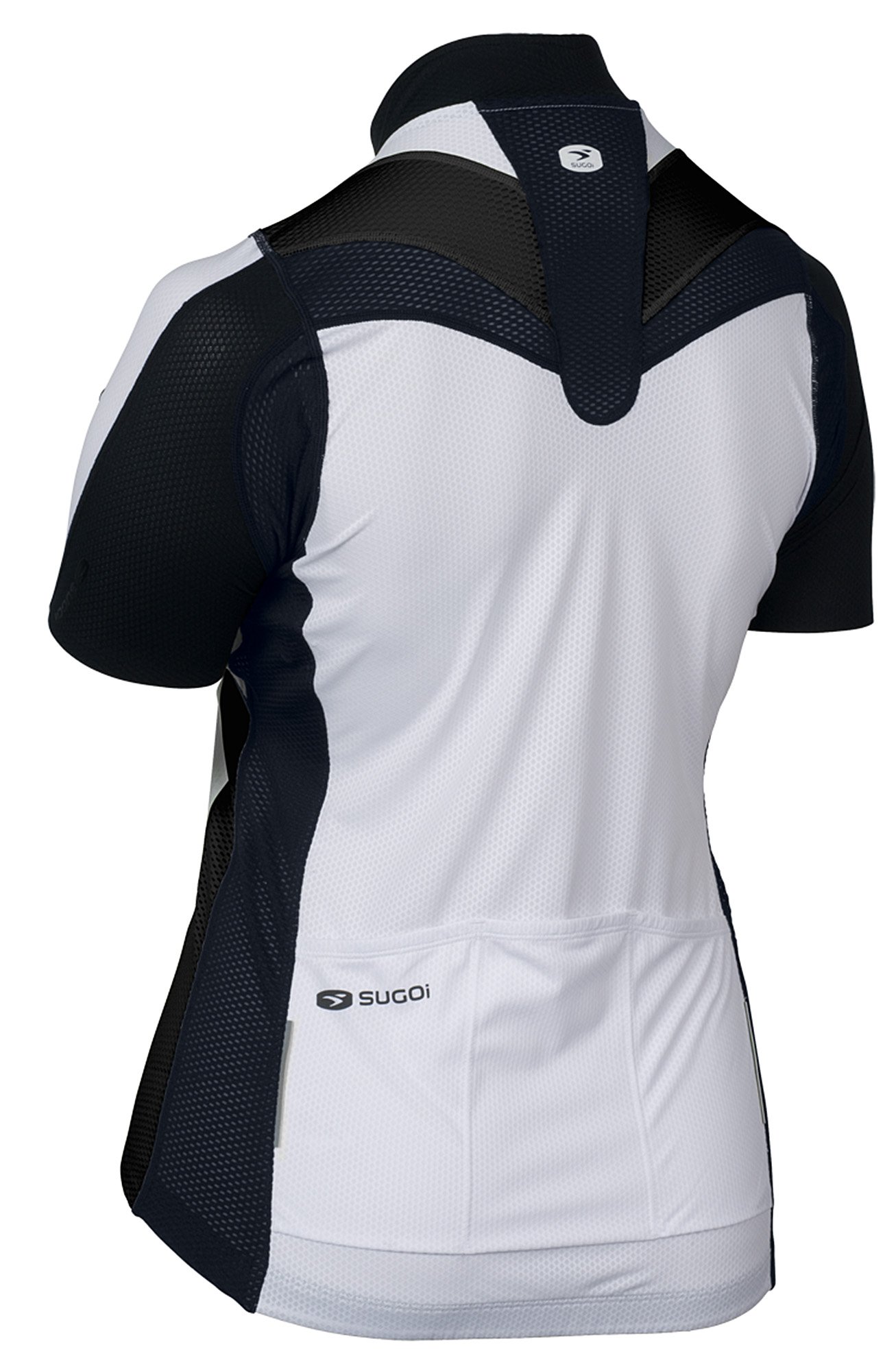 Sugoi Women's RS Jersey (White/Black, Medium)