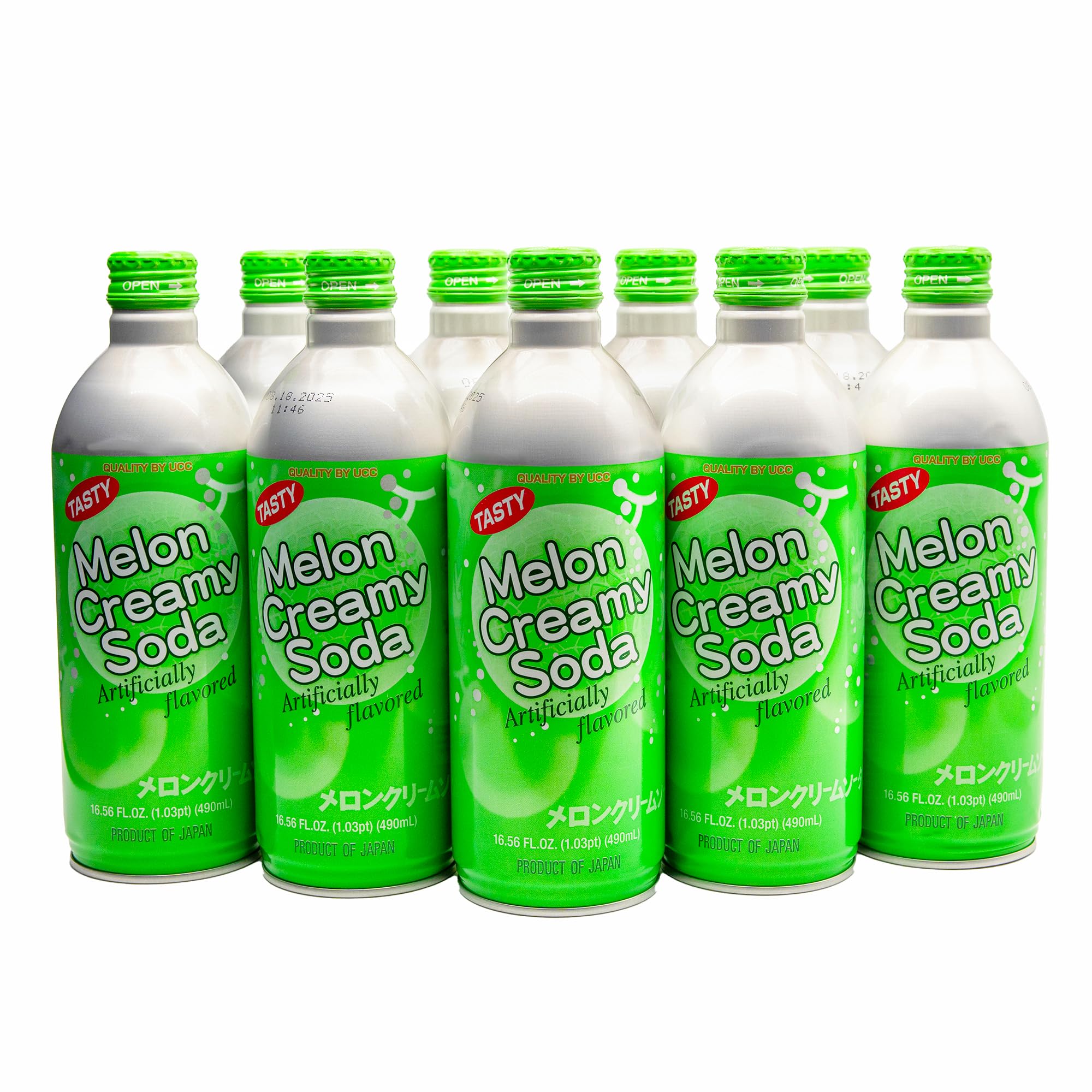 Amazon.com : UCC Melon Creamy Soda - Ready To Drink Melon
