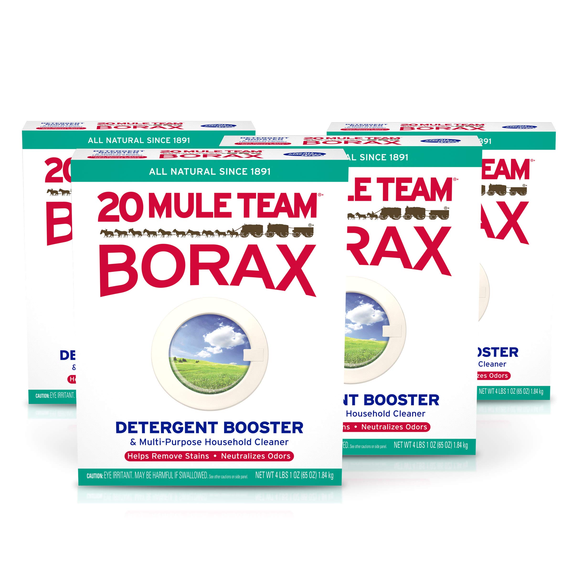 20 Mule Team All Natural Borax Laundry Detergent Booster & Multi