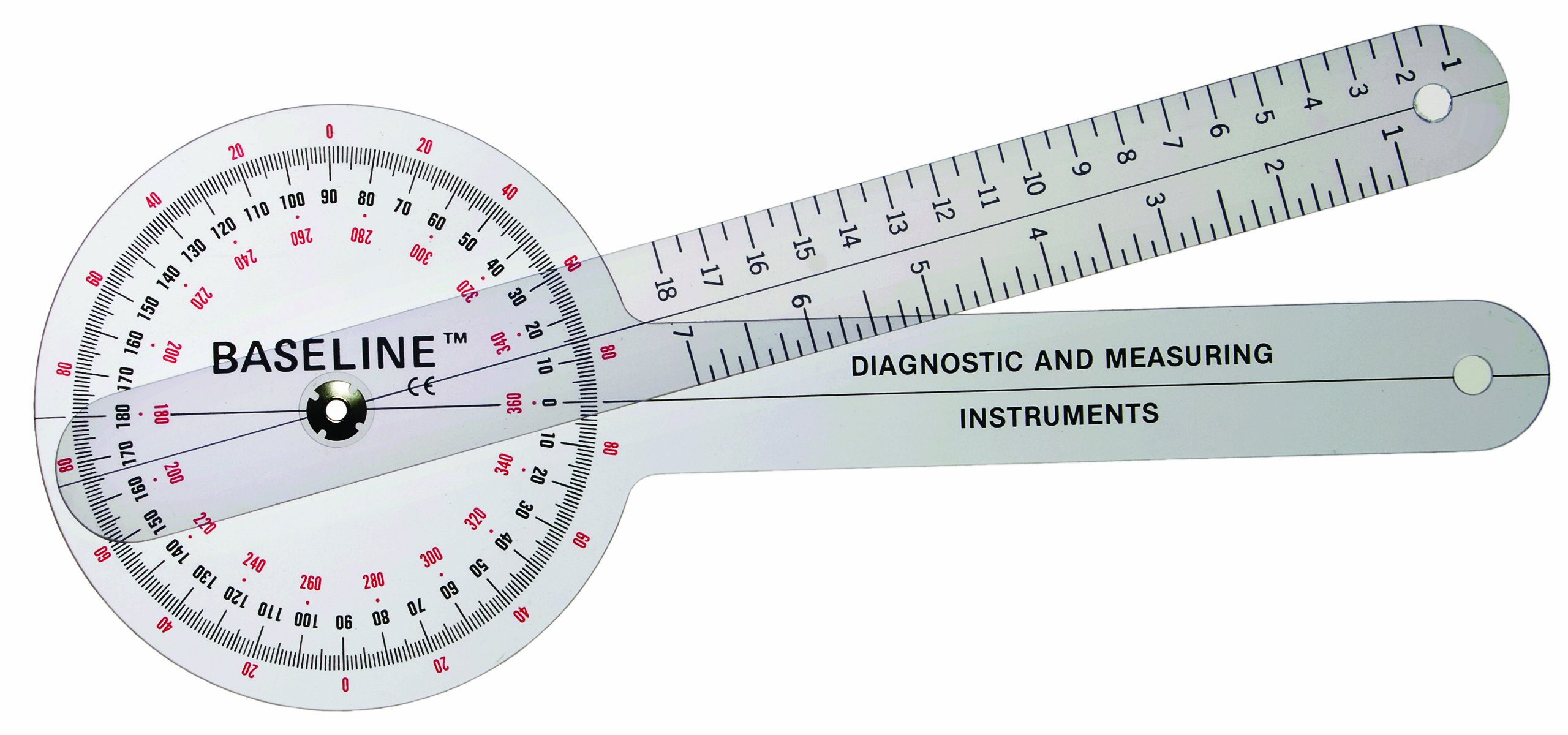 Baseline Goniometer - 360 Degree Measurement Tool -1 Baseline Goniometer - 360 Degree Measurement Tool -1