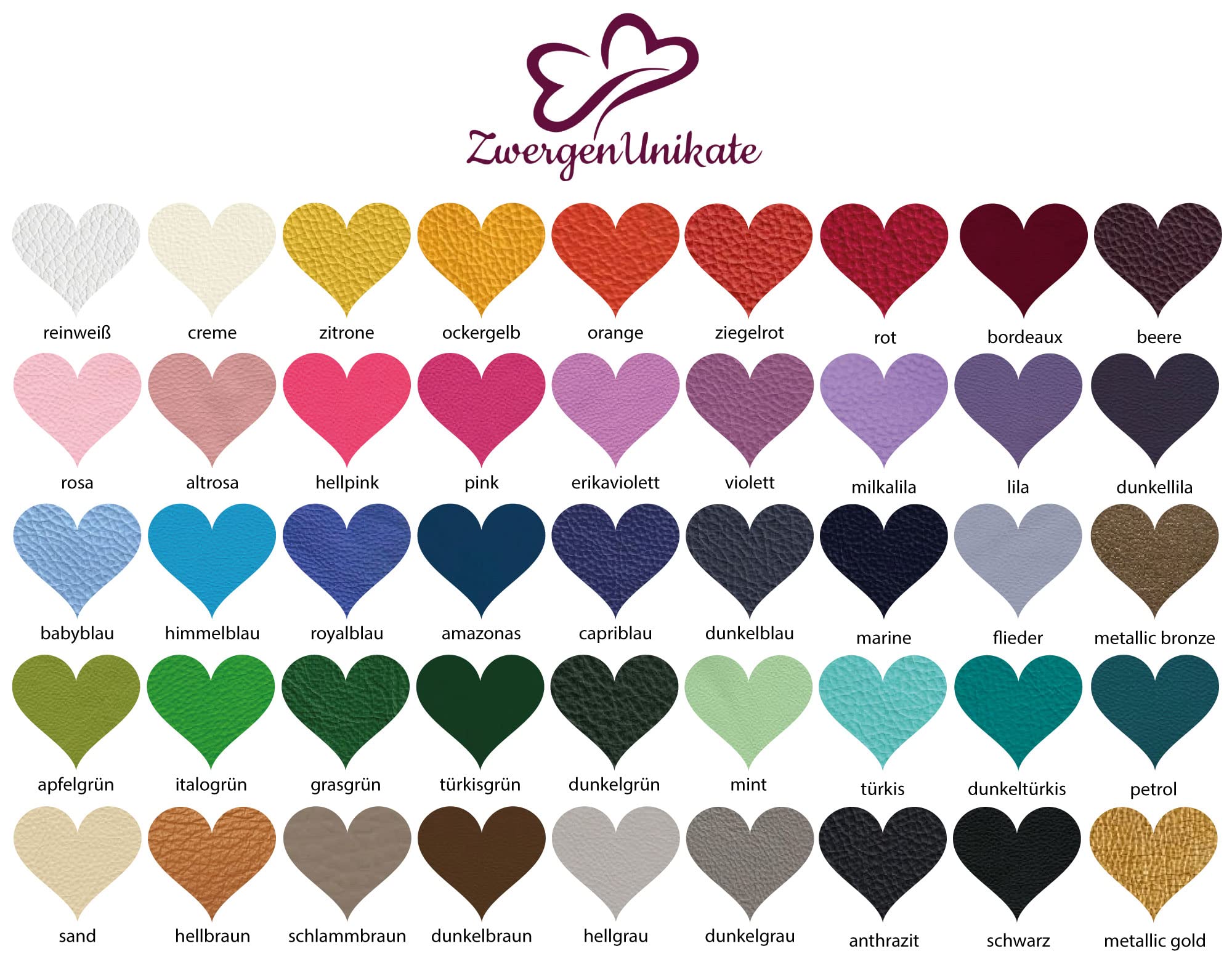 ZwergenUnikate Krabbelschuhe - Handgefertigte Lederpuschen für Babys und Kleinkinder personalisiert mit Namen - Weiches Leder, ideal für erste Schritte - für Mädchen (Rehkopf)