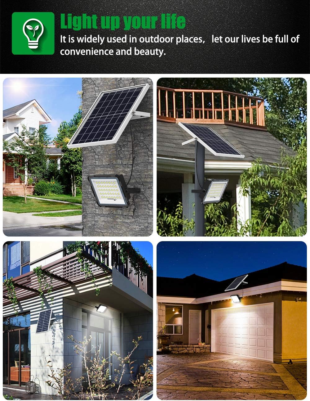 Nеw Arrіvаlѕ ENGREPO Solar Lights Outdoor 1500LM 80 LEDs Security Waterproof Solar Flood Light 6000K Bright White Floodlights Auto On/Off Dusk to Dawn with Remote for Yard, Shed, Barn, Garage Exсluѕіvе Dіѕсоunt 🔥 ENGREPO Solar Lights Outdoor 1500LM 80 LEDs Security Waterproof Solar Flood Light 6000K Bright White Floodlights Auto On/Off Dusk to Dawn with Remote for Yard, Shed, Barn, Garage