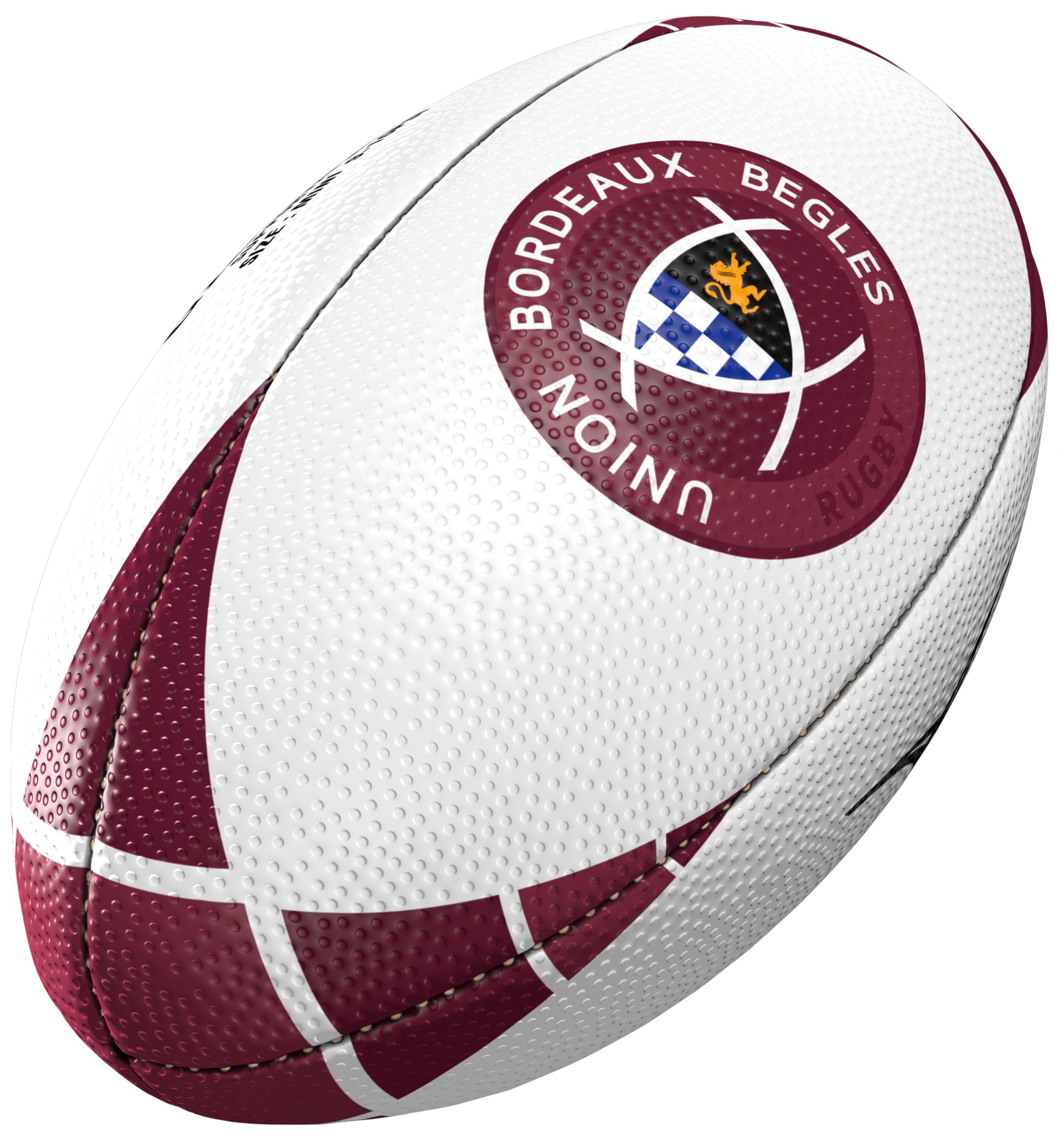 Gilbert Mini Ballon de Rugby UBB Bordeaux - Collection Officielle Union Bordeaux BEGLES