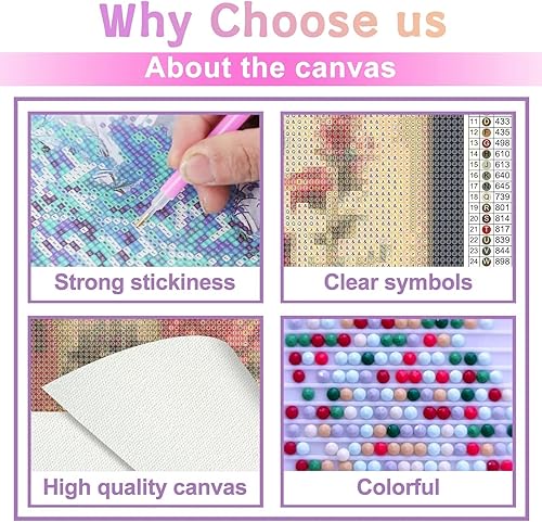 Miniatura 2 de Kits de pintura de diamantes de guepardo por números para adultos, principiantes, pintura de taladro completo con arte de diamante por números, kit