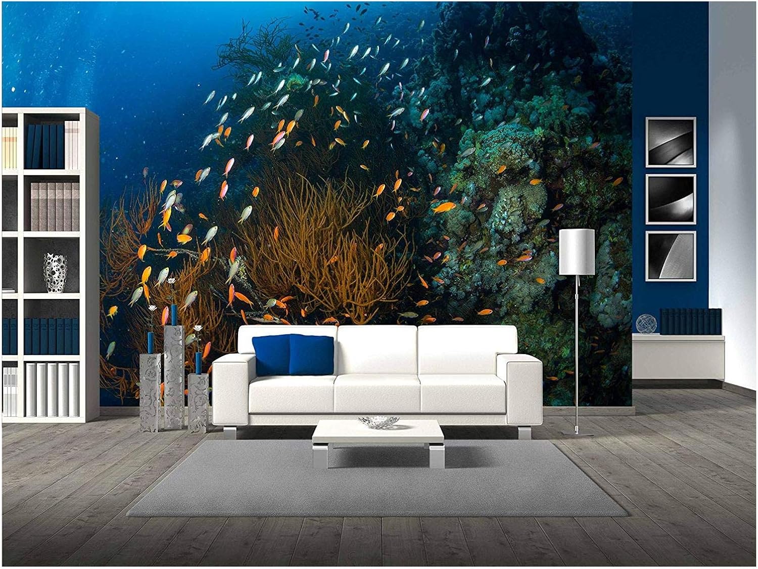 wall26 Wall Mural Simple and Mysterious Graffiti Art Removable Self-Adhesive Large Wallpaper - 66x96 inches