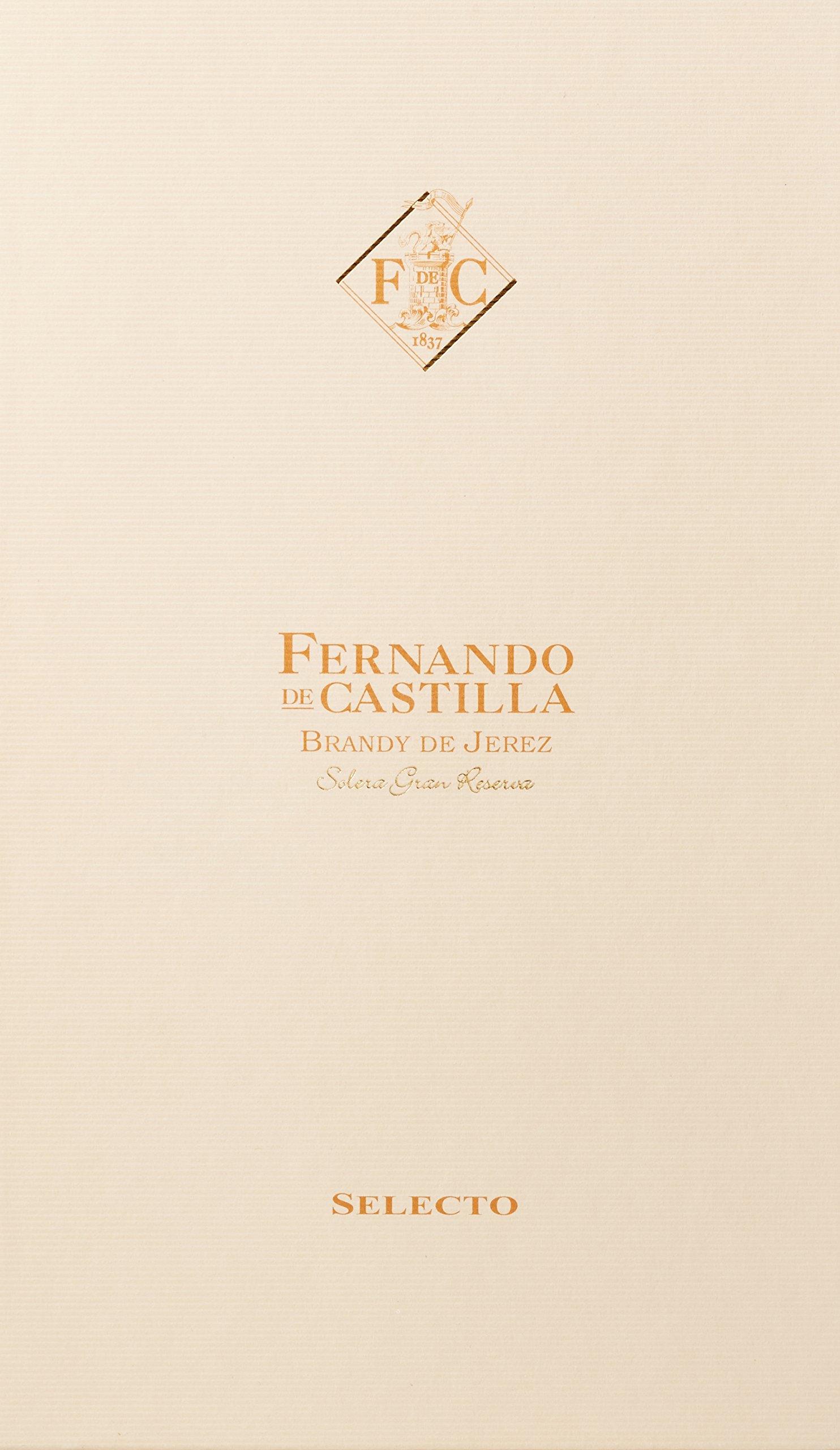 Rey Fernando De Castilla Solera Gran Reserva "Selecto" Decanter Brandy De Jerez D.O. (1 x 0.7 l)