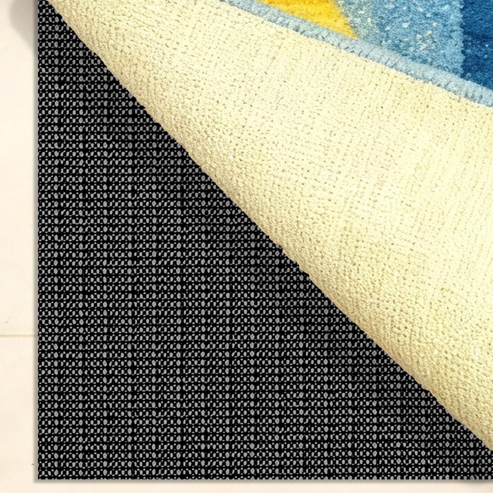Rete Antiscivolo 150 x 210 cm Antiscivolo Sottotappeto Tagliabile Multiuso Tagliabile Lavabile per Moquette Cassetti Ripiani Materasso Divano Cucina Auto, Nero