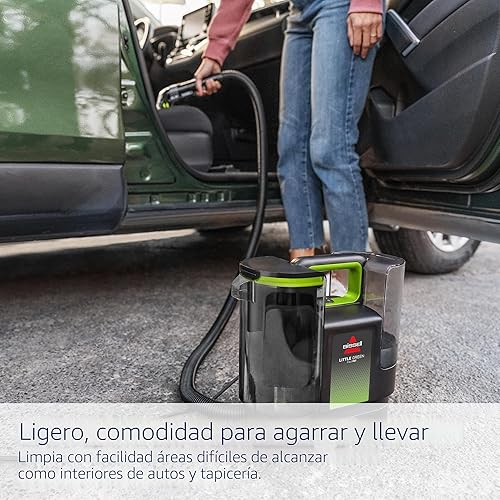 Miniatura 5 de BISSELL® Little Green® Max Pet Limpiador Profundo Portátil para Alfombras y Tapicería, Detallador para Carro/Auto, con Herramienta Autolimpiante