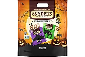 Snyder's of Hanover Mini Pretzels Halloween Trick-or-Treat Snack Sack