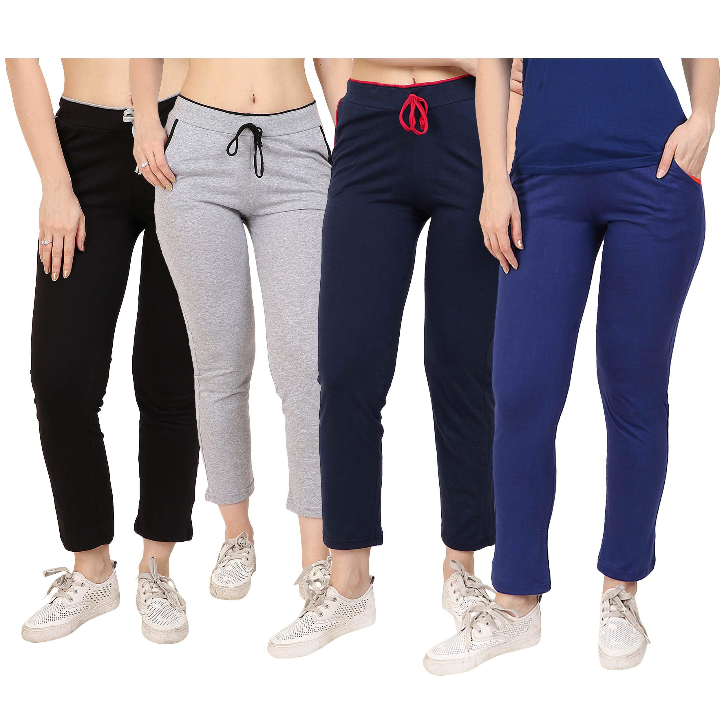 diaz Cotton Women Casual Style Pajama Bottom-Pack of 4-picture-31