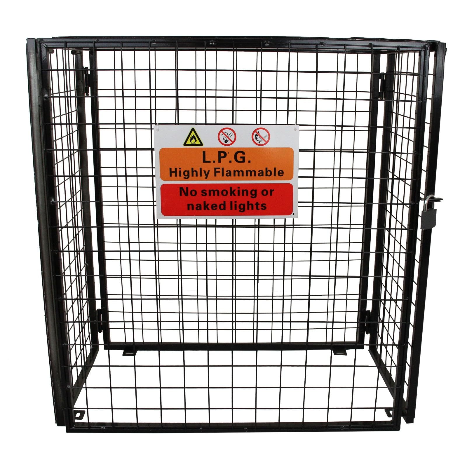 B&Q -  Gas Bottle Mesh Cage 920mm