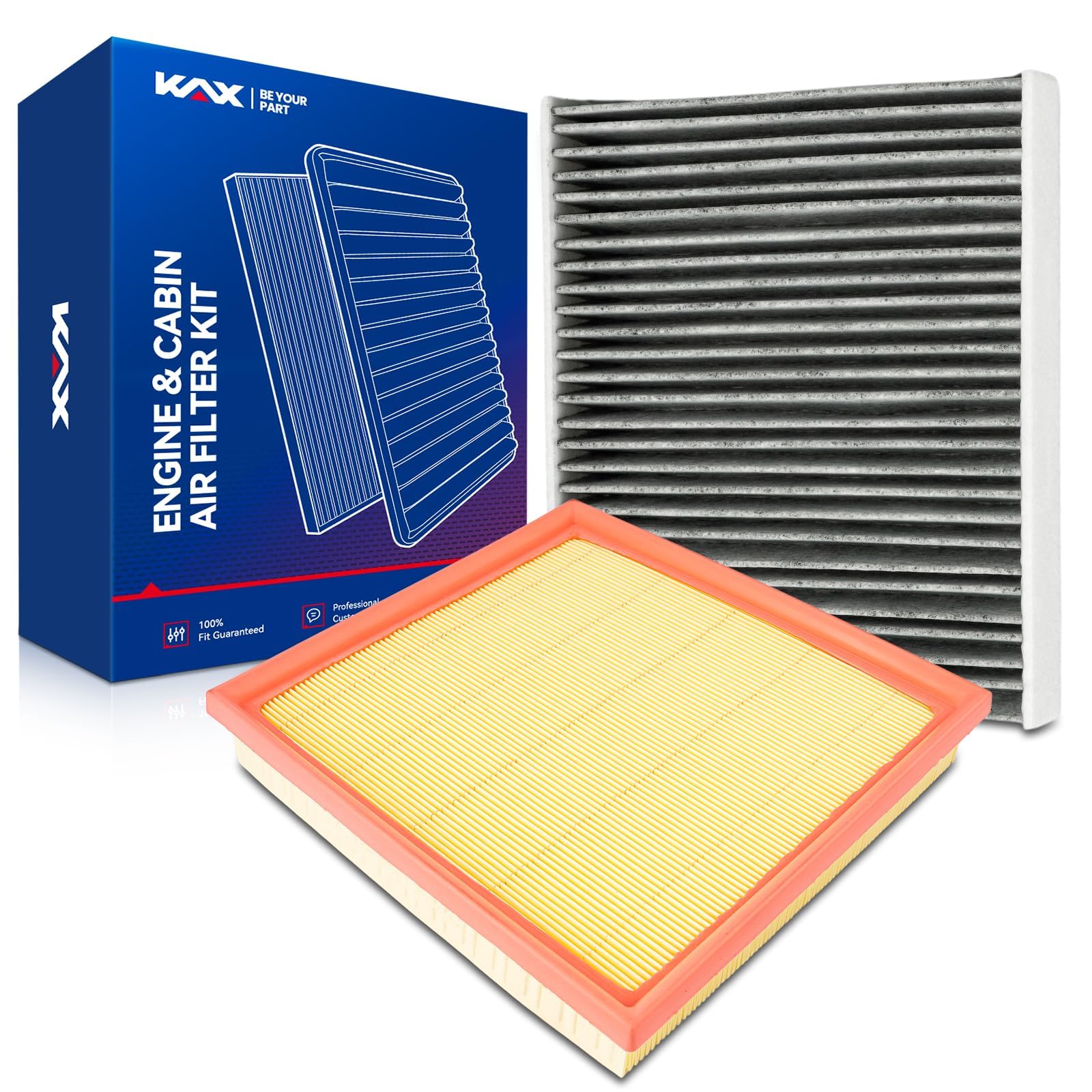 KAX Engine & Cabin Air Filter Kit for Subaru