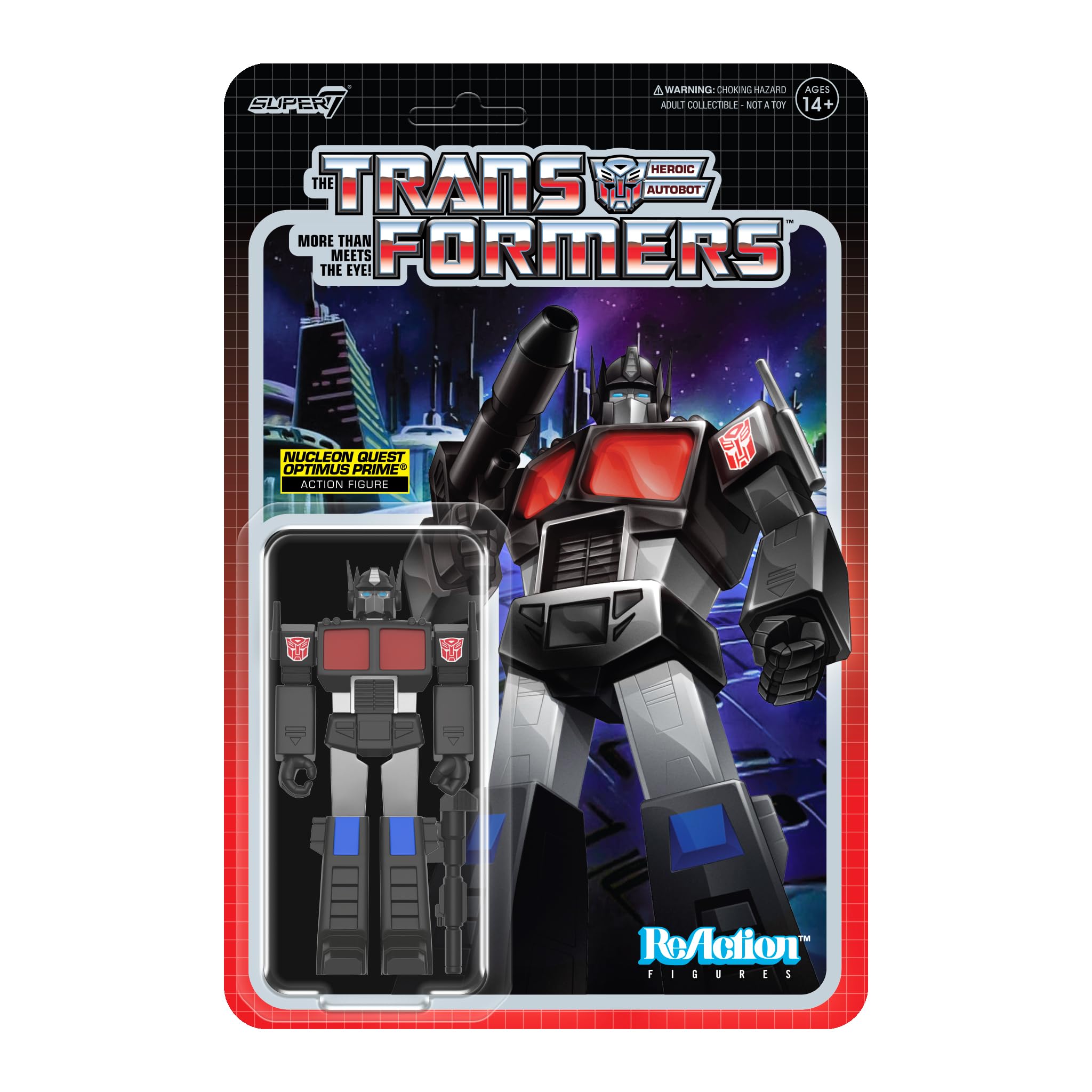 Amazon.com: Super7 Transformers Optimus Prime (Nucleon Quest
