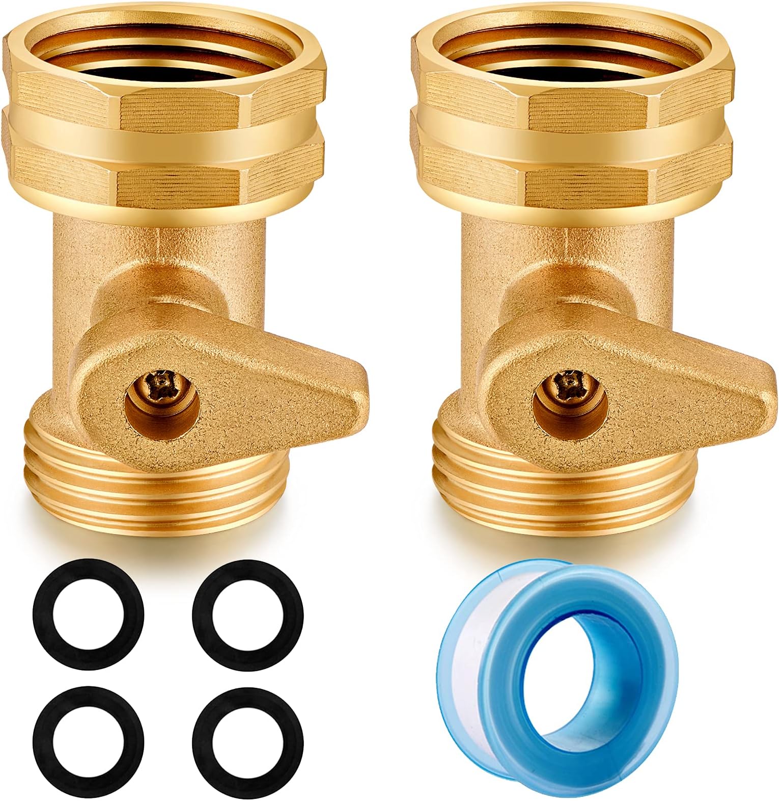 The World’s Best Water Shut Off Valve Garden Hose Ball Valve Connector