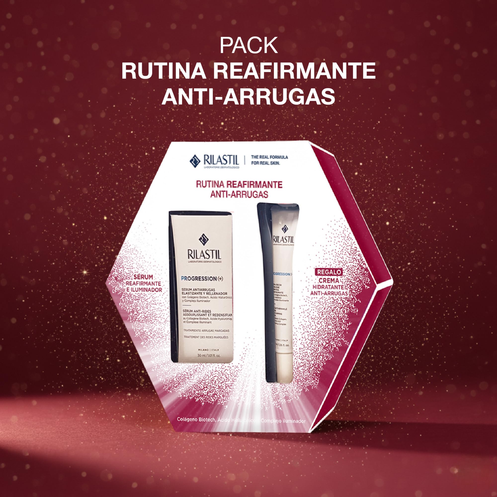 Rilastil - Pack Progression+, Sérum 30ml + Crema Rica 40ml