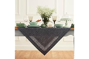 Solino Home Linen Small Table Cloth - 52 x52 Inch