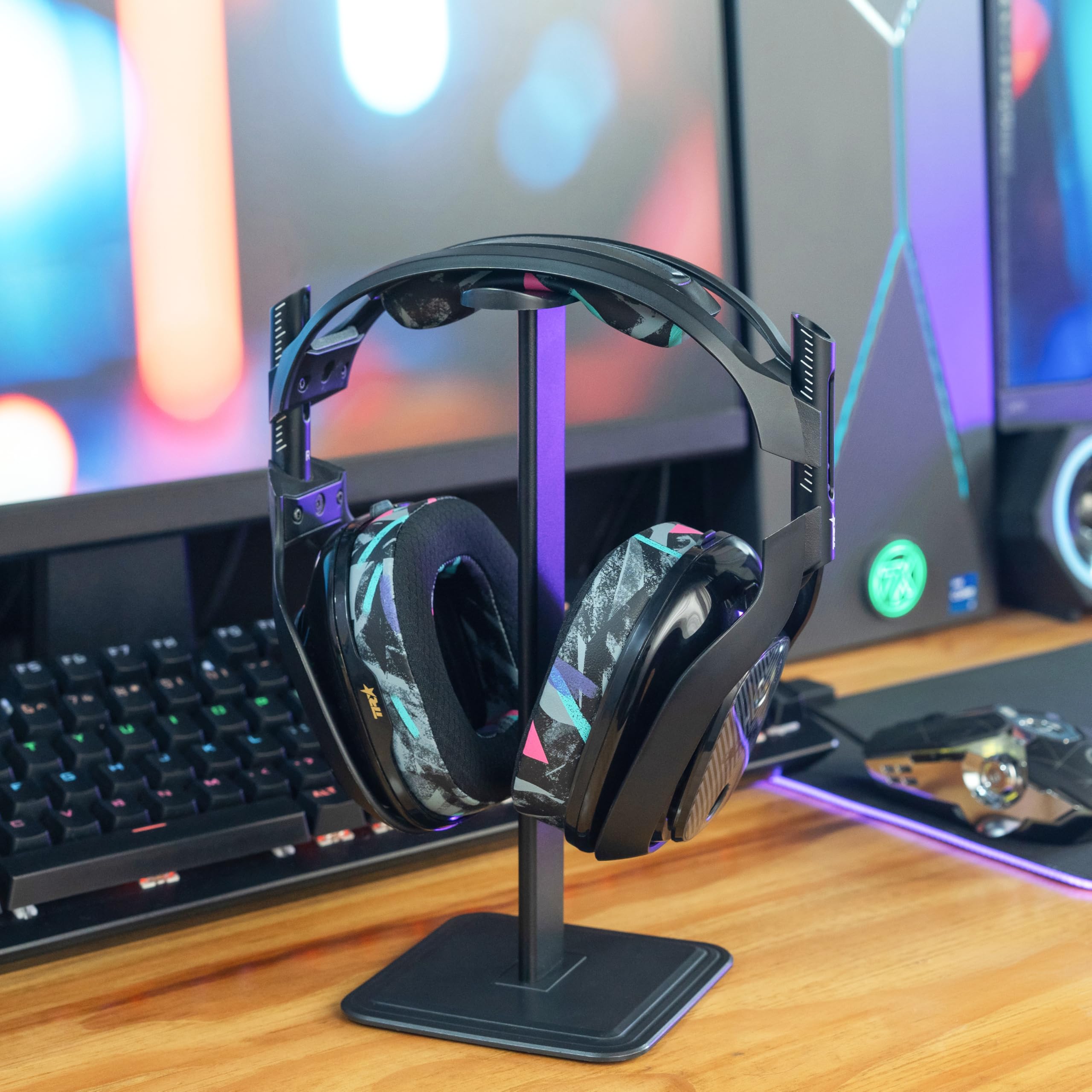 WC BandZ A40 - Kit de Remplacement de Bandeau amélioré pour Astro A40 TR et A40 Gen 4 par Wicked Cushions | Confort, Style et Installation faciles | 90's Black