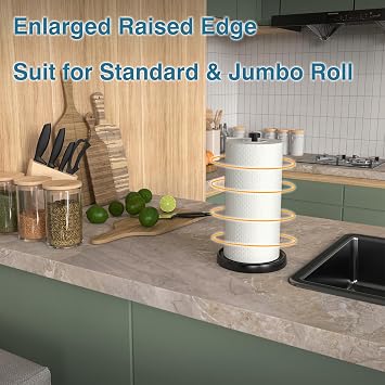 Paper Towel Holder Countertop and Magnetic Paper Towel Holder