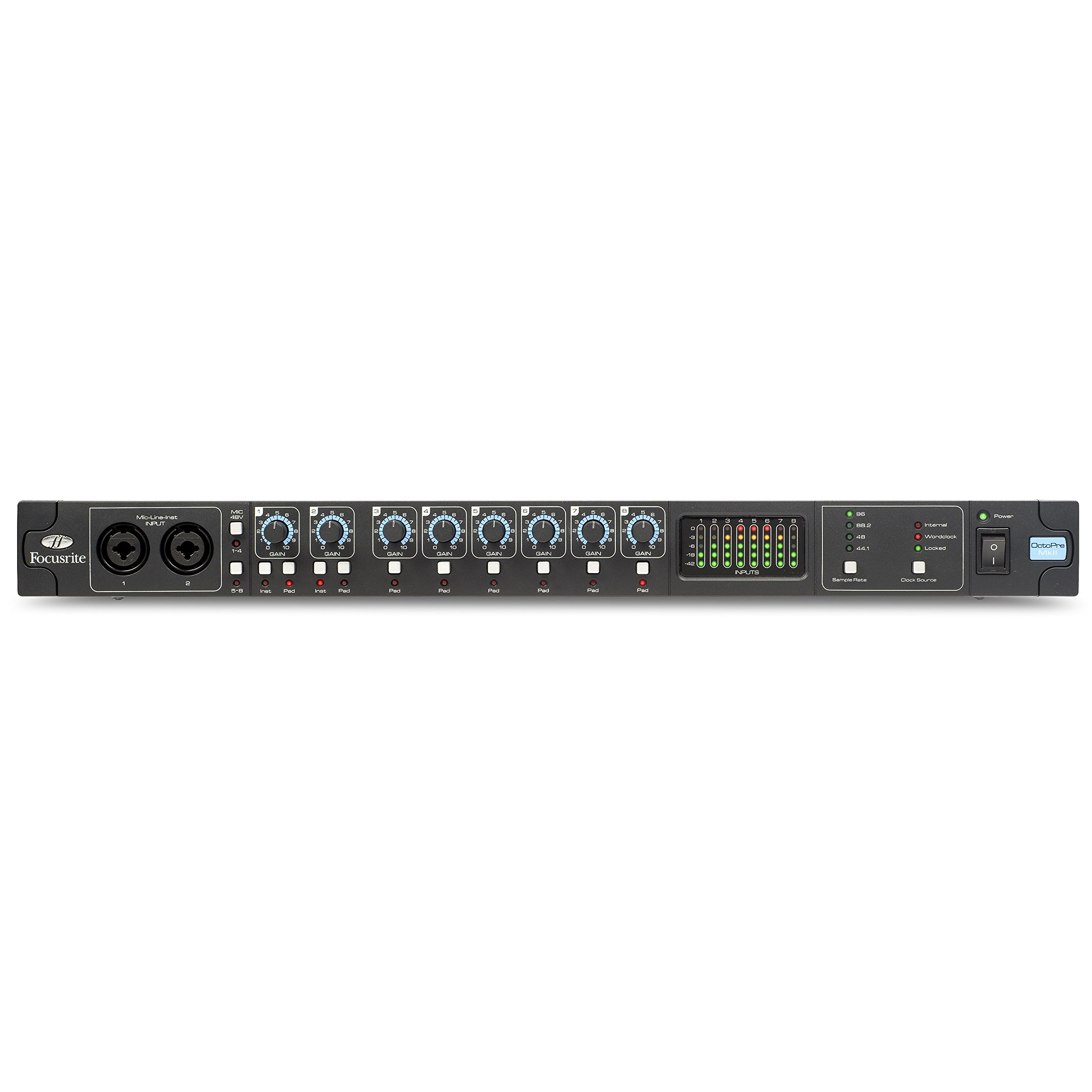 Amazon.co.jp: Focusrite OctoPre Mk II 8チャンネル・マイク