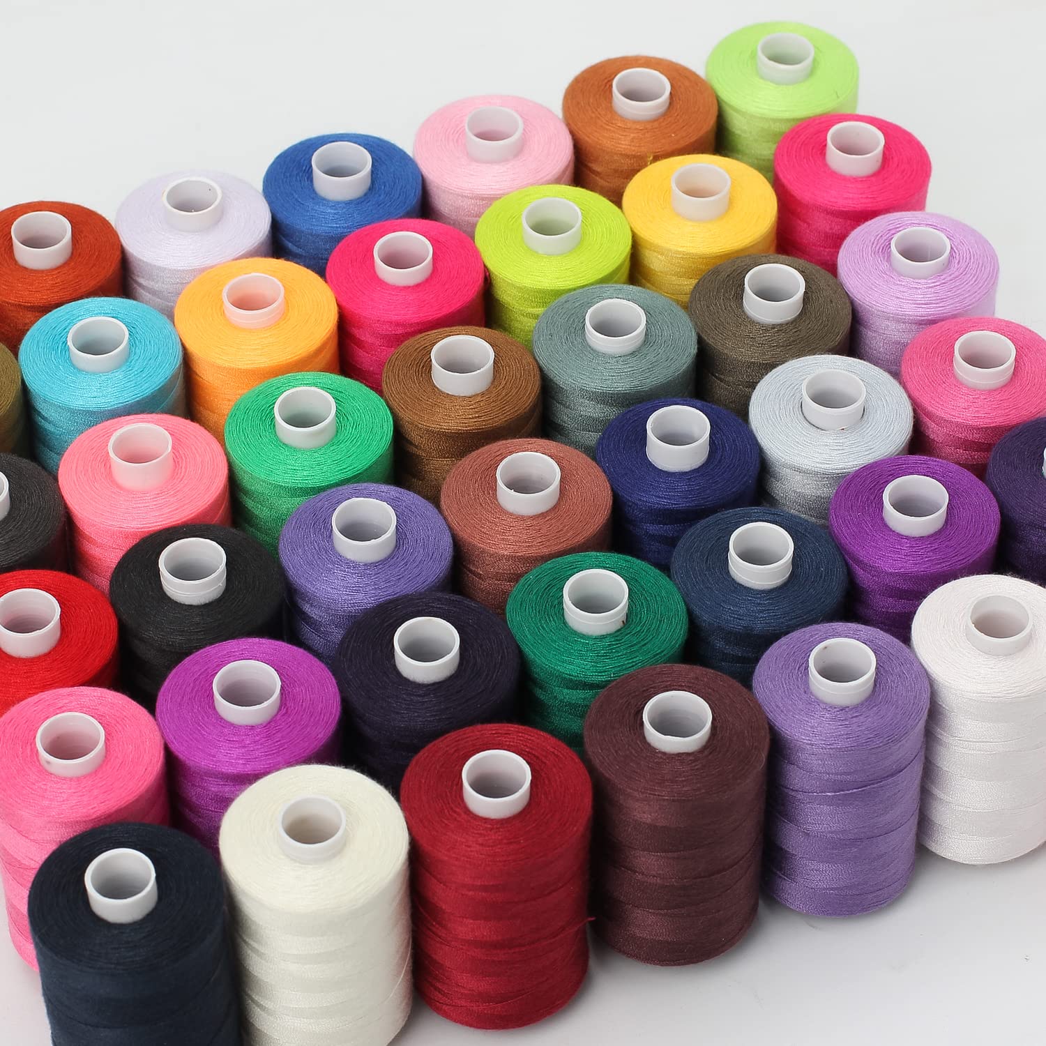 Amazon.co.jp: Windman ミシン糸セット 60番 42色 1000ヤード/巻