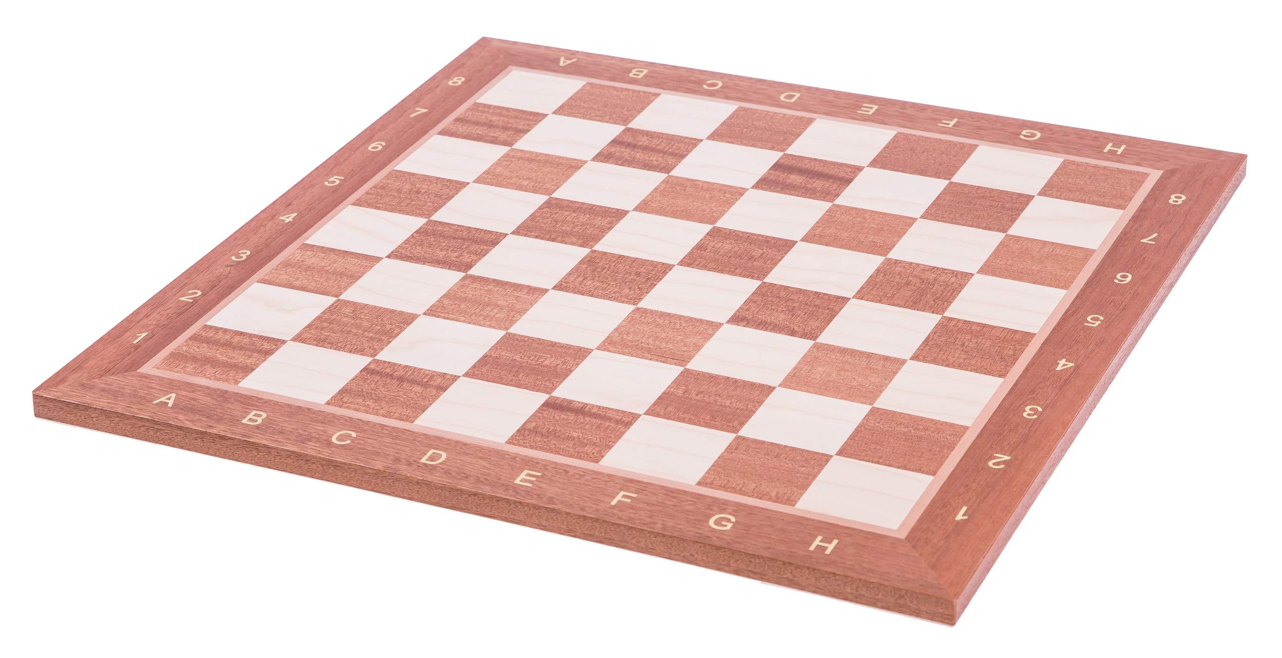 Square - Pro Echecs en Bois No 4 - Classic - Échiquier & Pièces d'échecs Staunton 4