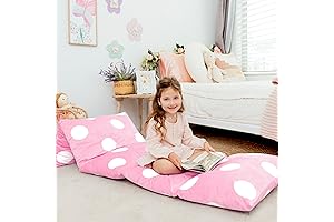 Butterfly Craze Floor Pillow Case for Kids Reading Nook