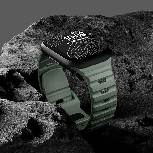Miniatura 3 de Correa impermeable de silicona suave compatible con Apple Watch Ultra Band de 1.929 in 1.811 in 1.772 in 1.732 in 1.654 in 1.614 in 1.575 in 1.496