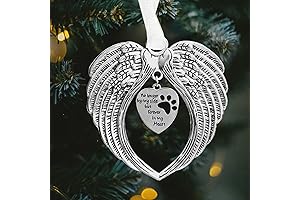 Christmas Angel Wing Dog Angel Ornament
