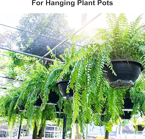 Miniatura 6 de uxcell Ganchos colgantes en S, colgador de acero extra largo de 5 pulgadas (4.724 in), usos en interiores y exteriores para jardín, baño, armario,