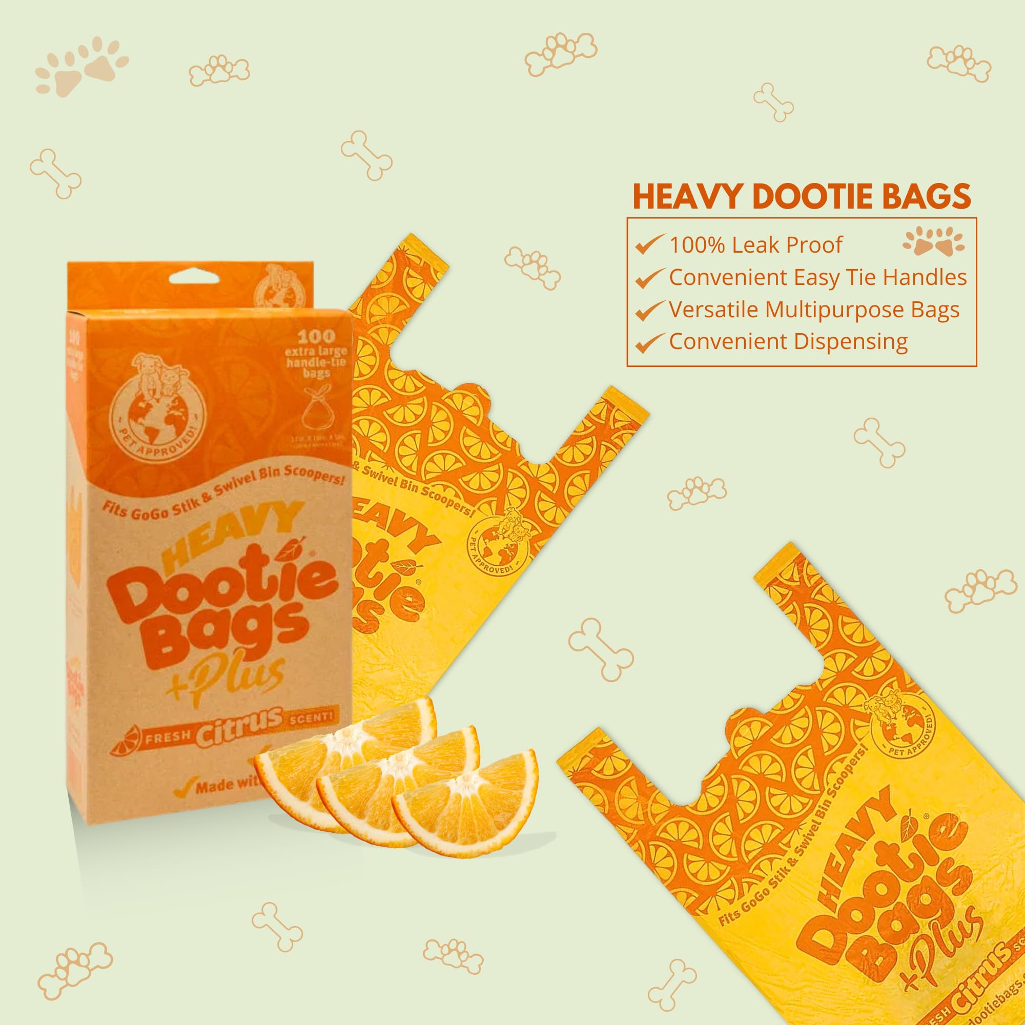 HEAVY Dootie Bags + Plus Suave aroma cítrico