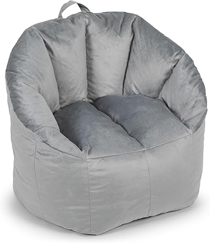 Miniatura 11 de Big Joe Milano - Puf para niños SmartMax, color negro Smartmax negro,Pink Passion Smartmax,Cuero Montana Negro,Caribou,Carmel Montana Cuero,Blazer