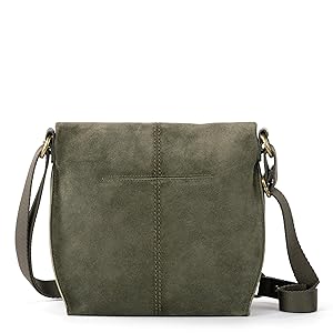 The Sak Silverlake Crossbody, Moss Suede: Handbags: Amazon.com