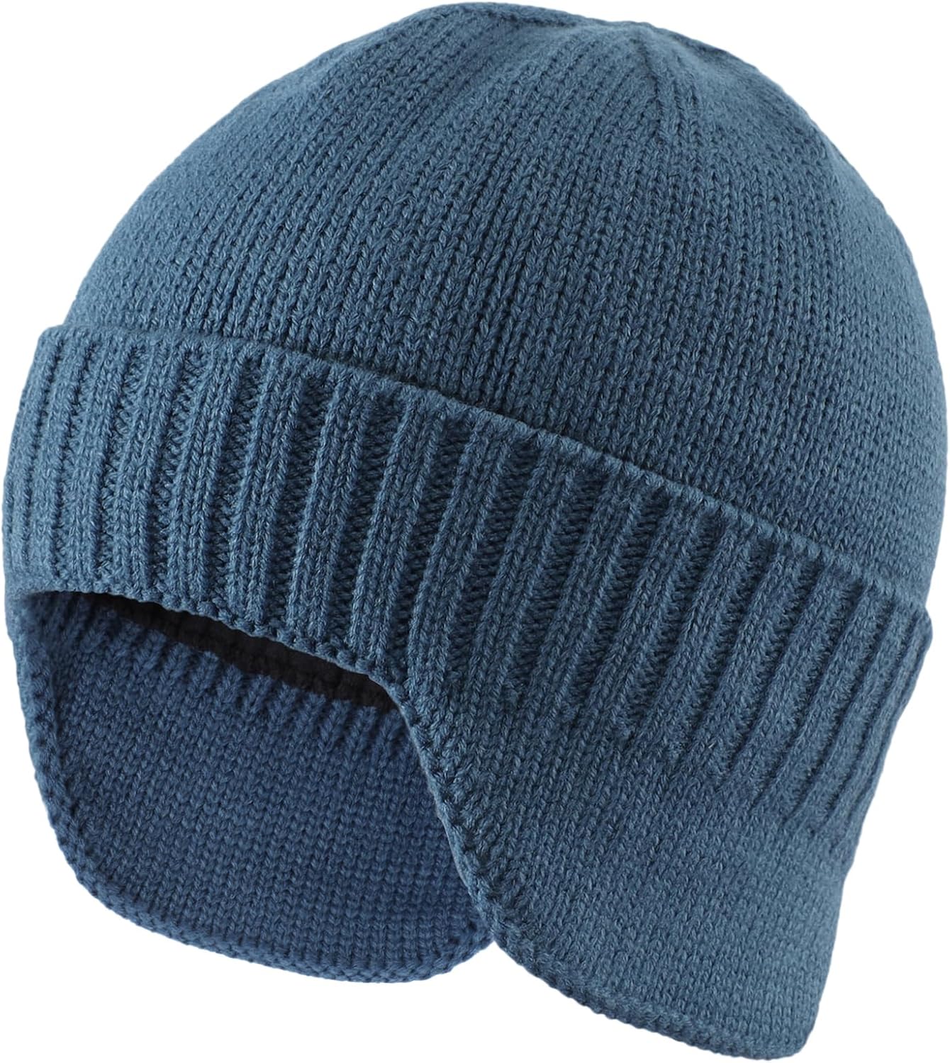 Home Prefer Mens Winter Hat Knit Earflap Hat Stocking Caps with Ears Beanie Hat Home Prefer Mens Winter Hat Knit Earflap Hat Stocking Caps with Ears Beanie Hat