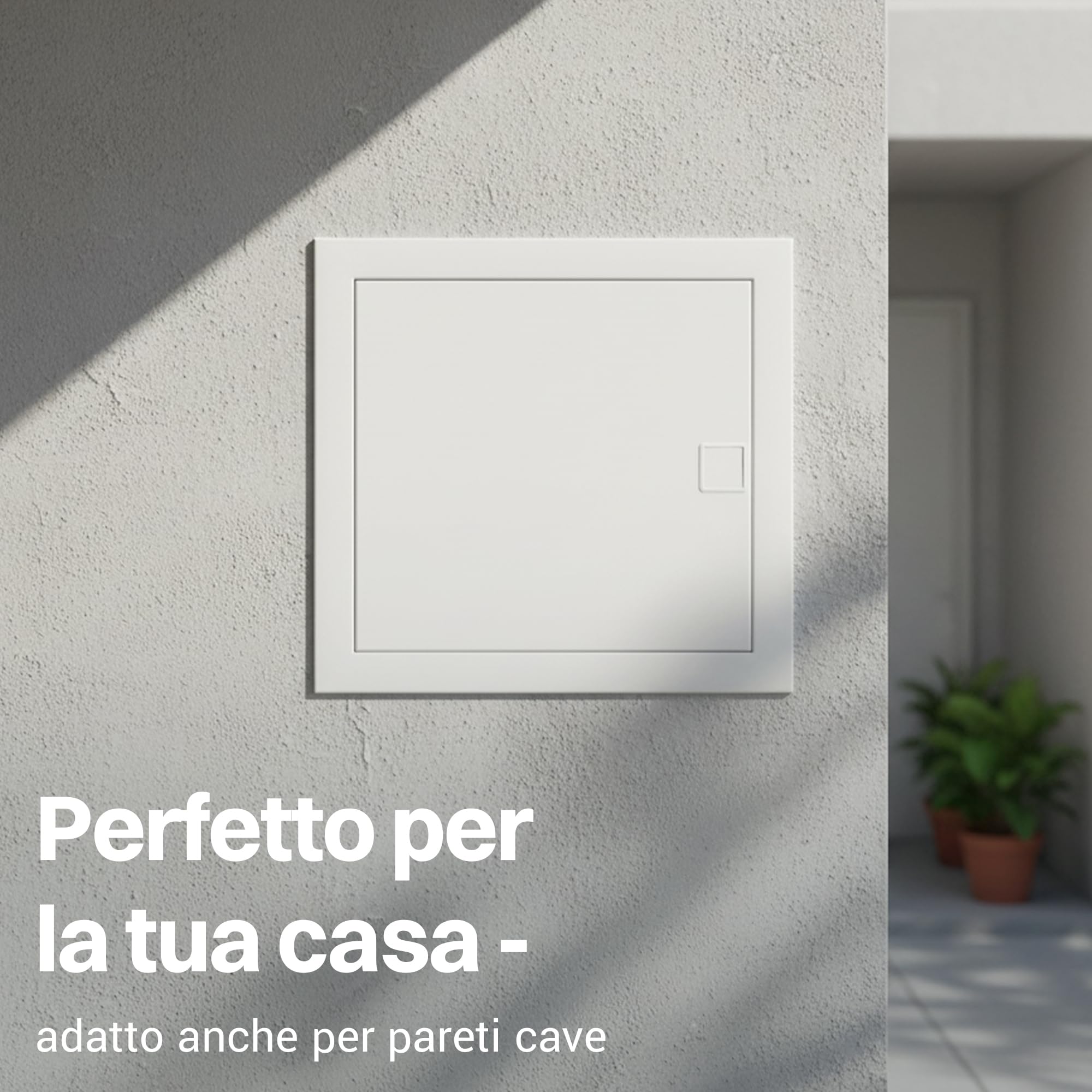 Intratec Quadro Elettrico da Incasso 1 File – Centralino di Distribuzione IP40 per 12 Moduli con Porta Metallica Bianca e Guida DIN per Impianti Elettrici Interni – 346 x 317 x 92mm