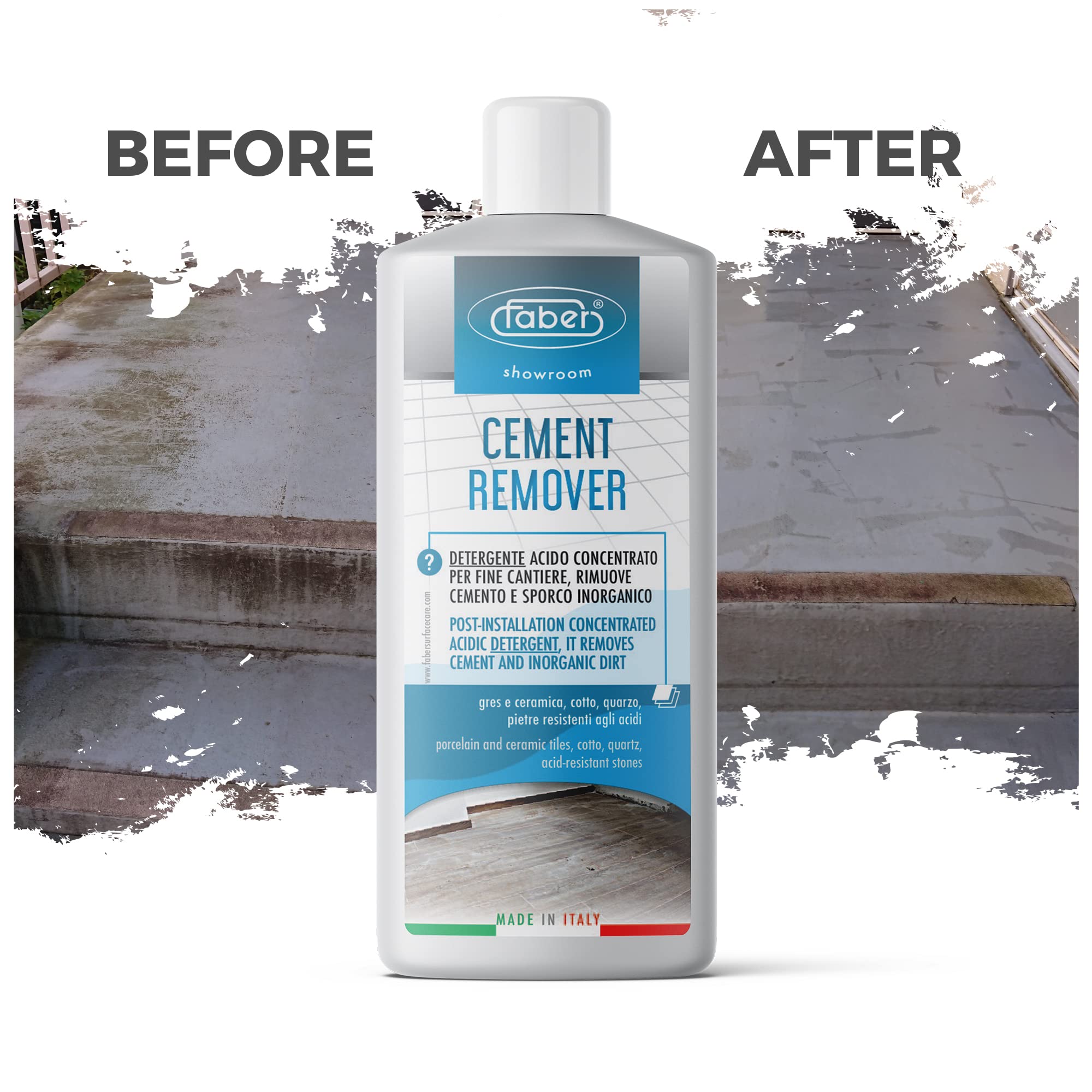 Cement Remover Faber Tile Grout Haze Remover Solvent Adhesives Remover Tile Cement
