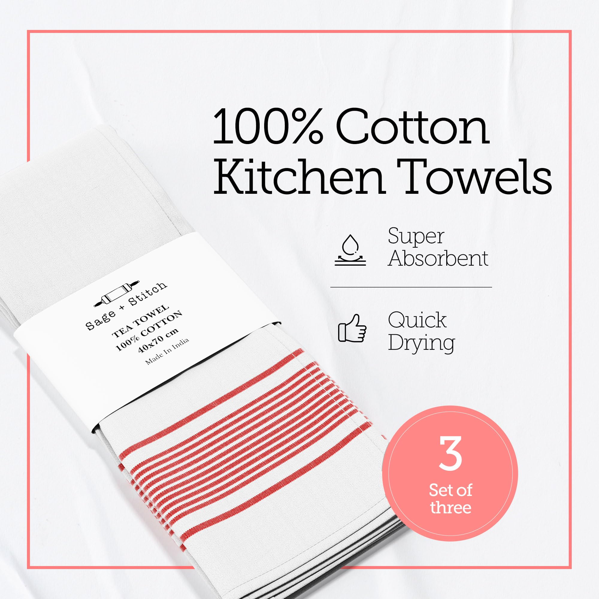 Generic Home Collection 5 Piece Towel Set - Wine Chef.