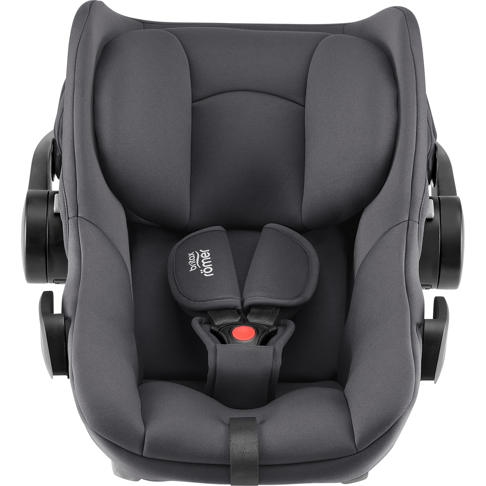 BRITAX RÖMER nosidełko BABY-SAFE CORE, fotelik samochodowy dla niemowląt od urodzenia do 83 cm (15 miesięcy), Midnight Grey