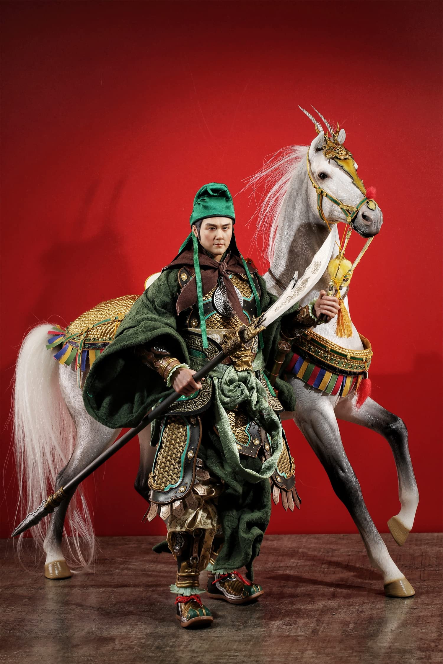 Mr.Z 1/6 汗血馬 6種 動物 置物 フィギュア 002 Amazon | MR.Z 1/6 サイズ ホース アハルテケ 汗血馬 動物