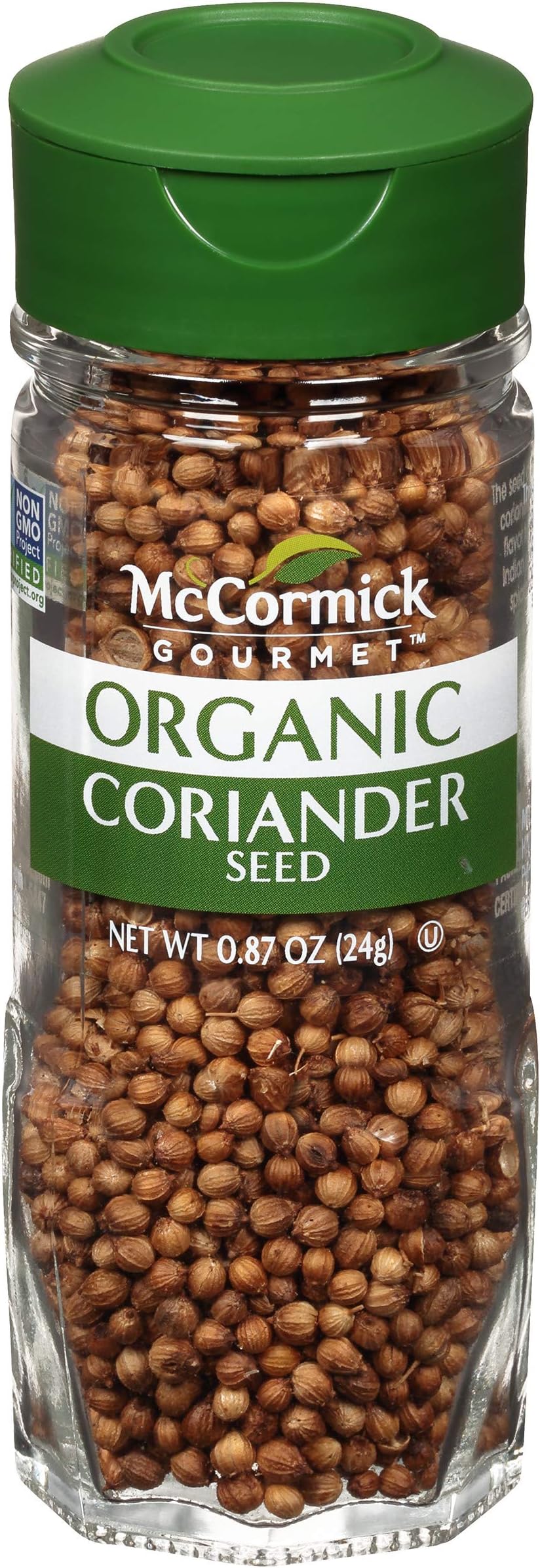 McCormick Gourmet Organic Coriander Seed, 0.87 Oz
