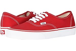Vans Slip-On Vans Red Unisex-Adult Low Top Sneakers, 50 EU