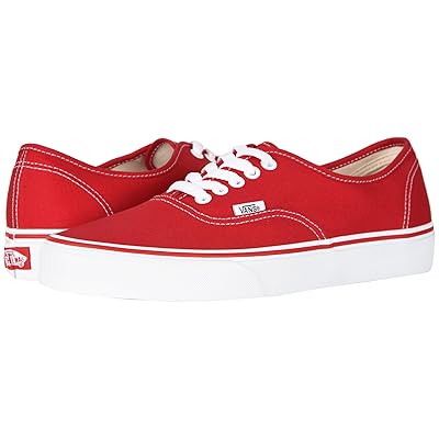 Vans Authentic Skate Shoes Red